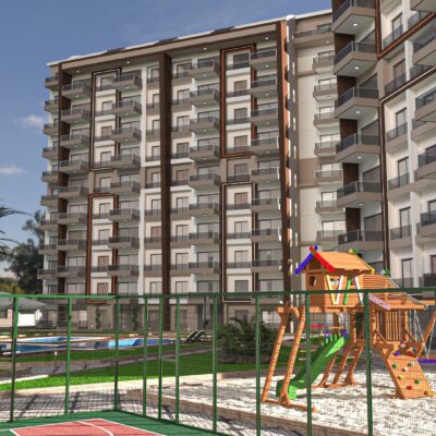 Luxurious Bright Apartments For Sale From The Project In Gazipaşa 16