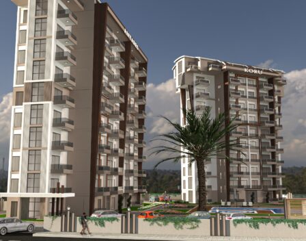 Luxurious Bright Apartments For Sale From The Project In Gazipaşa 18
