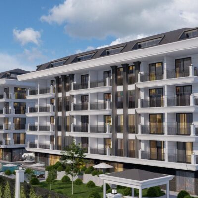 Luxury Investment Flats For Sale In Alanya With Mountain View 2