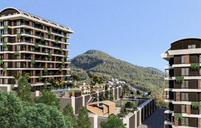 Luxury Residence Project With Full Activity For Sale In Demirtas Alanya 2