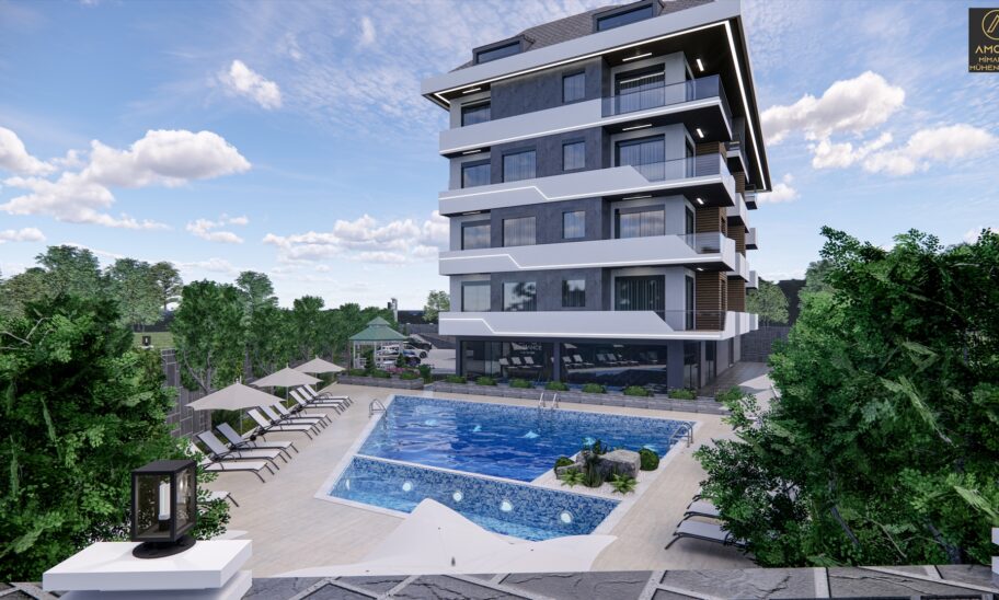 Modern Designed Investment Apartments For Sale In Alanya 25