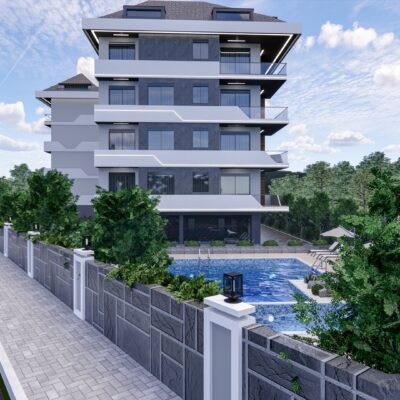 Modern Designed Investment Apartments For Sale In Alanya 26