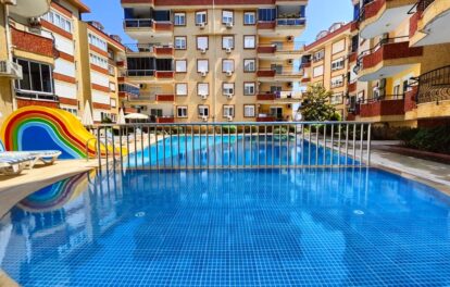 3 Room Family Apartment With Furnitures For Sale In Oba Alanya 3