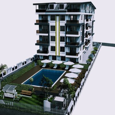 Edullisia asuntoja myytävänä uudesta projektista Gazipasa 1:ssä
