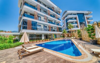 Apartment With Brand New Items For Sale In Oba Alanya 2