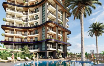 Apartments For Sale In Alanya With All Facilities Suitable For Citizenship 4