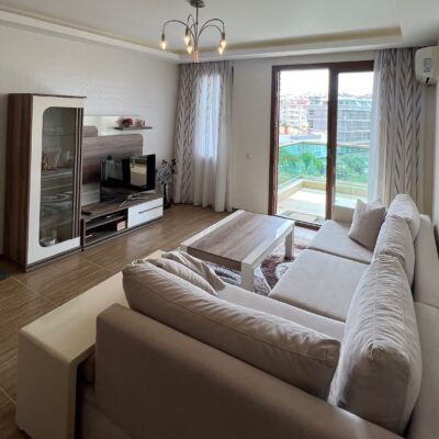 Bargain Furnished Apartment With Facilities For Sale In Oba Alanya 3