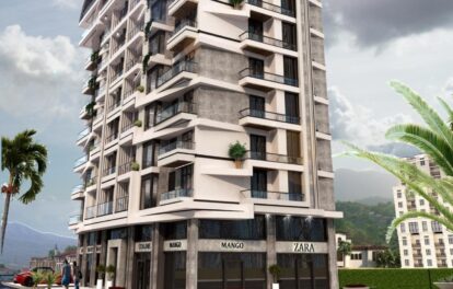 Central Flat From Project For Sale In Mahmutlar Alanya Close To Sea 2
