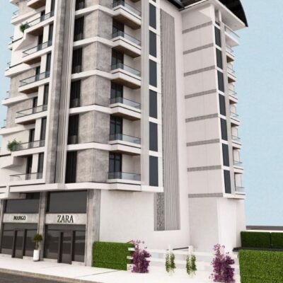 Central Flat From Project For Sale In Mahmutlar Alanya Close To Sea 8