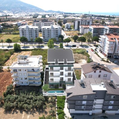 Cheap New Apartment For Sale In Gazipasa With Pool And Garden 5