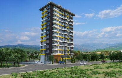 Close To Sea Apartments From Project For Sale In Mahmutlar Alanya 12