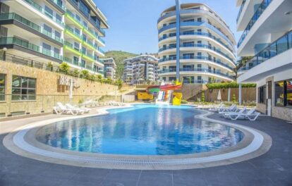 Elegant Apartment With Sea View And Social Facilities For Sale In Kargicak Alanya 8