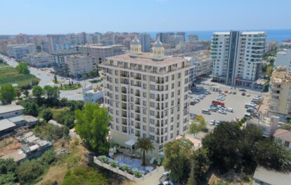 Flat With Rich Social Facilities From Project For Sale In Mahmutlar Alanya 1