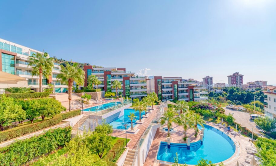 Luxury Fully Furnished Flat For Sale In Alanya With Pool And Garden 27