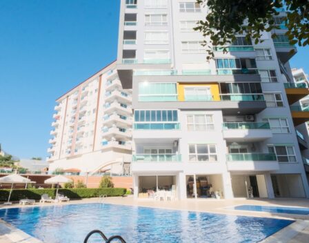 Luxe gemeubileerd appartement te koop in Alanya met zwembad 29