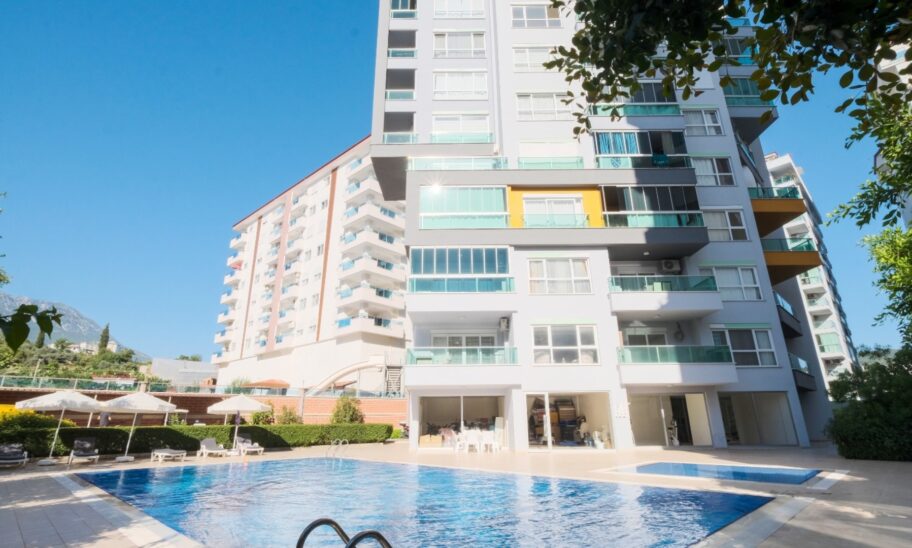 Luxuriöse möblierte Wohnung zum Verkauf in Alanya mit Pool 29