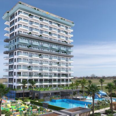 Modern Flats For Sale With Social Facilities In Alanya From Construction Company 12