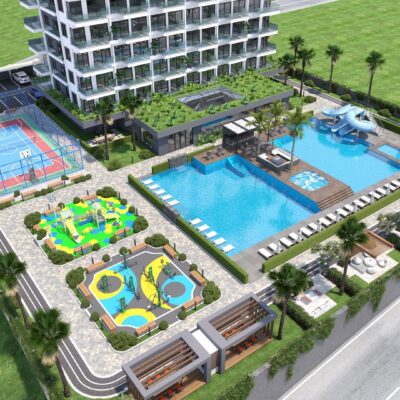 Modern Flats For Sale With Social Facilities In Alanya From Construction Company 13