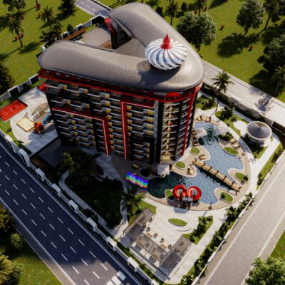 Modern Luxury Flats For Sale In Gazipasa Suitable For Citizenship 2