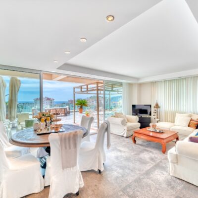 Moderne luksus møblert leilighet til salgs i Alanya med sosiale fasiliteter 10