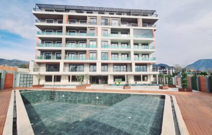 New Apartment Wih Rich Social Facilities For Sale In Oba Alanya 4