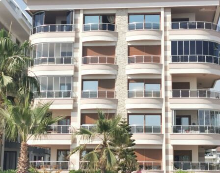 Luxe appartement aan de kust met moderne items te koop in Oba Alanya 11