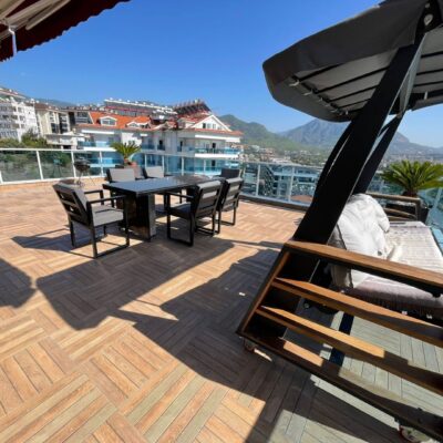 Four Room Penthouse Duplex For Sale In Cikcilli Alanya 2