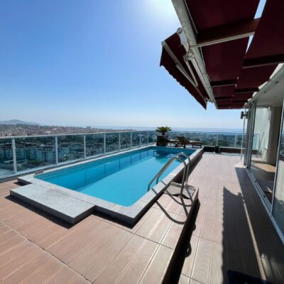 Four Room Penthouse Duplex For Sale In Cikcilli Alanya 12