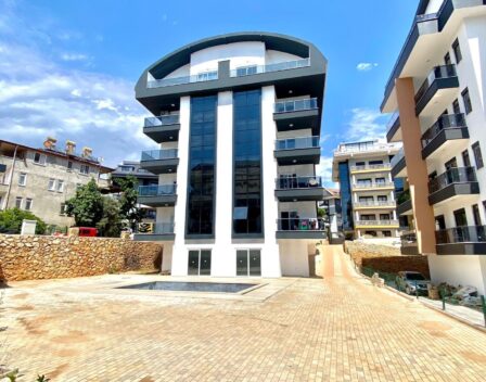 New Three Room Apartment For Sale In Oba Alanya 11