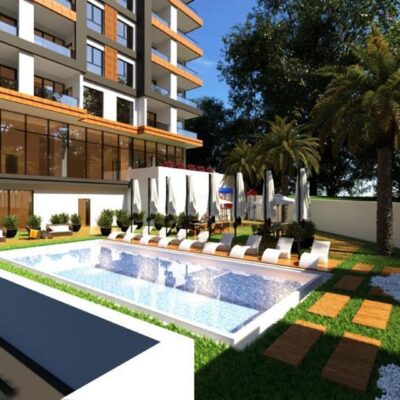 Two Room Flat From Project For Sale In Avsallar Alanya 3