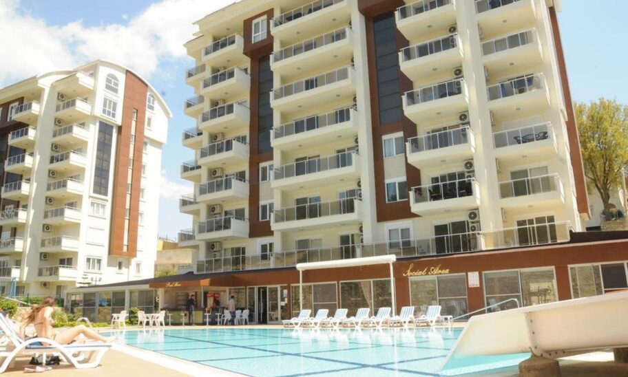 Two Room Furnished Flat For Sale In Avsallar Alanya 15