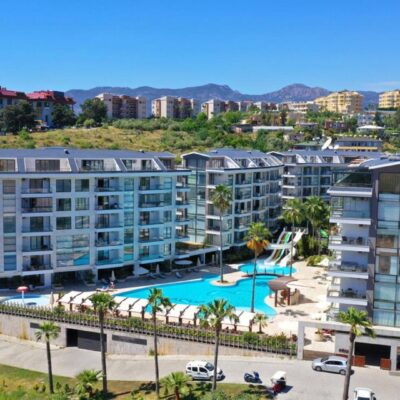 2 Room Flat With Social Features For Sale In Kestel Alanya 1