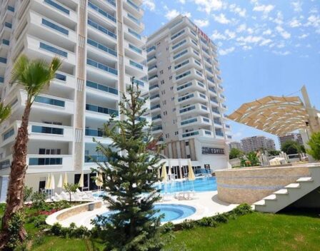 2 Room Flat With Social Features For Sale In Mahmutlar Alanya 2
