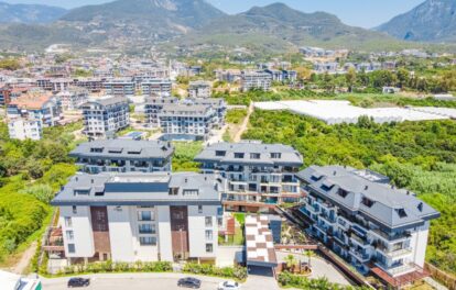 4 Room Furnished Apartment For Sale In Oba Alanya 1