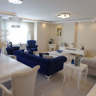 Beachfront 4 Room Duplex For Sale In Kestel Alanya 2
