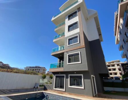 Cheap 3 Room Apartment For Sale In Oba Alanya 14