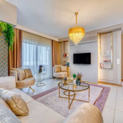 Luksus møbleret 2 værelses lejlighed til salg i Mahmutlar Alanya 1