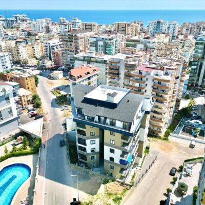 Neue günstige 2-Zimmer-Wohnung zum Verkauf in Mahmutlar Alanya 13