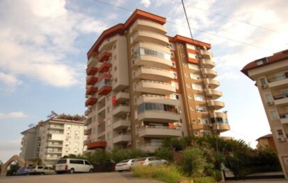 Sea View 3 Room Apartment For Sale In Cikcilli Alanya 1