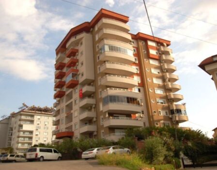 Appartement de 3 pièces avec vue sur la mer à vendre à Cikcilli Alanya 1