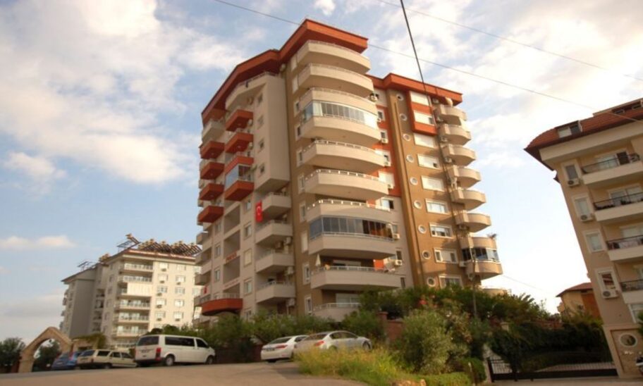 Sea View 3 Room Apartment For Sale In Cikcilli Alanya 1