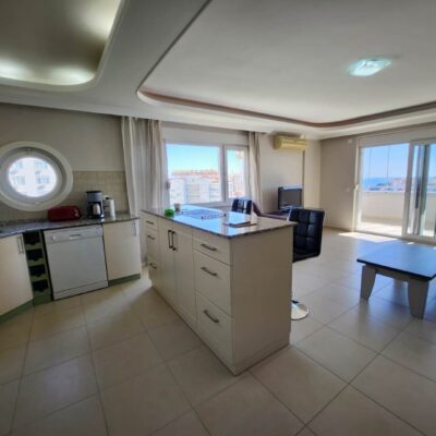Sea View 3 Room Apartment For Sale In Cikcilli Alanya 2