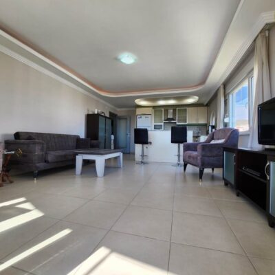Sea View 3 Room Apartment For Sale In Cikcilli Alanya 4
