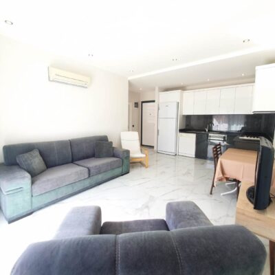 2-Zimmer-Wohnung mit Gegenständen zum Verkauf in Oba Alanya 6
