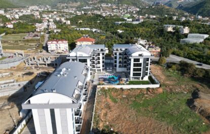 2 Room Flat With Items For Sale In Oba Alanya 8