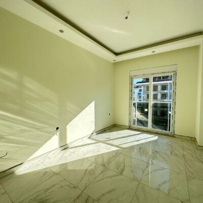 2 kamer gemeubileerd appartement te koop in Kestel Alanya 1