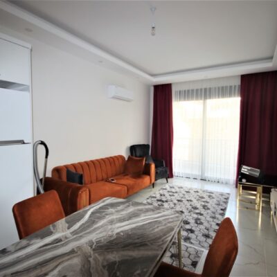 Möblierte 2-Zimmer-Wohnung zum Verkauf in Oba Alanya 12