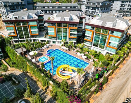 3 Room Furnished Apartment For Sale In Oba Alanya 45