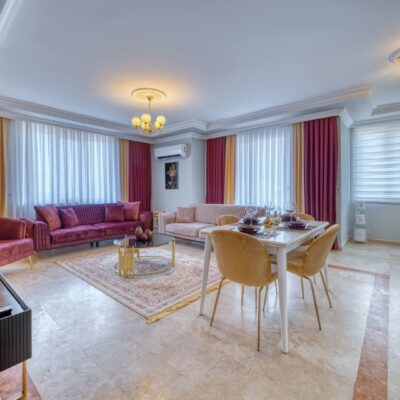 Möblierte 4-Zimmer-Wohnung zum Verkauf in Mahmutlar Alanya 2