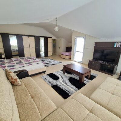 4 Room Furnished Duplex For Sale In Oba Alanya 23